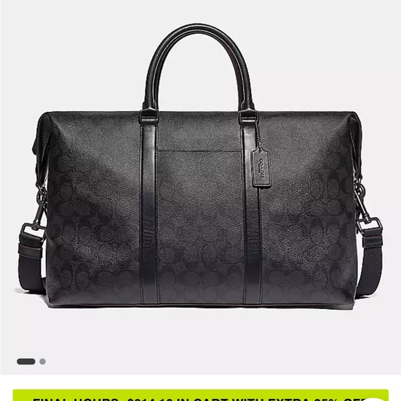 Coach Trekker Bag in Signature Canvas - Picture 2 of 2